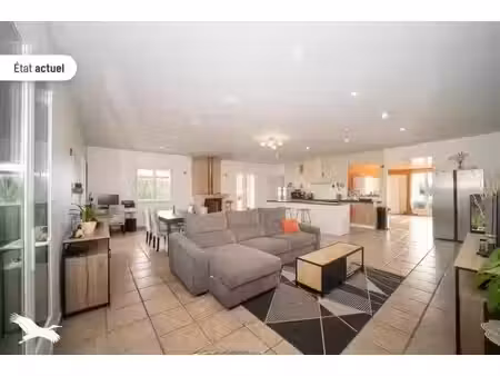 vente maison 5 pièces 185 m² à branne (33420)  262 400 €