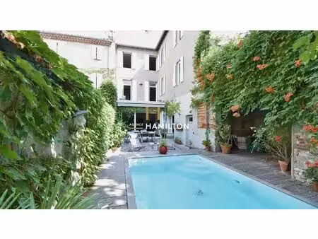 albi centre - jardin intimiste  piscine et garage