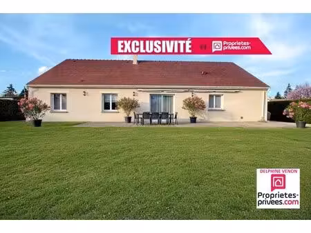 exclusivité - maison de plain pied classe énergie c avec 4 chambres   combles aménageables