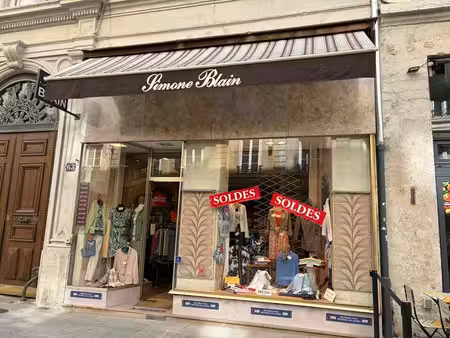 vente commerce 144 m² lyon 2 (69002)