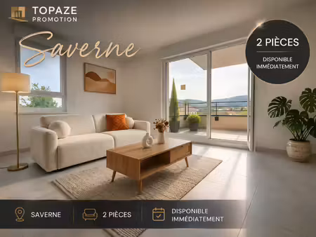 vente programme neuf t2 44 m² saverne (67700)