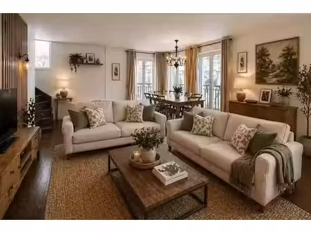 vente duplex 3 pièces 70 m² à stains (93240)  199 000 €