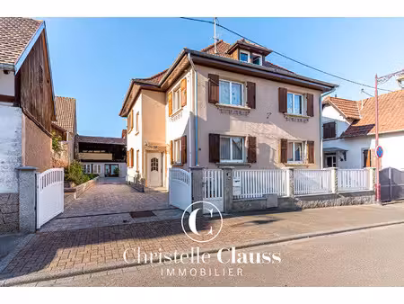 vente maison 8 pièces 200 m² krautergersheim (67880)
