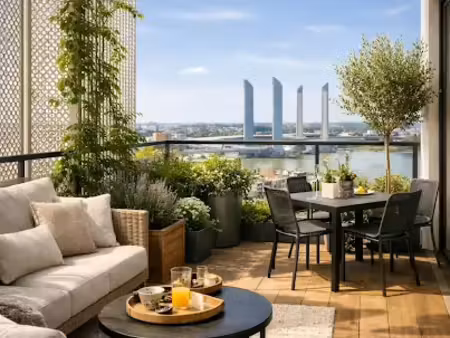 vente appartement 2 pièces 44.5 m² à bordeaux (33000)  189 285 €