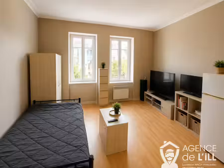 studio vendu loué centre-ville de sélestat