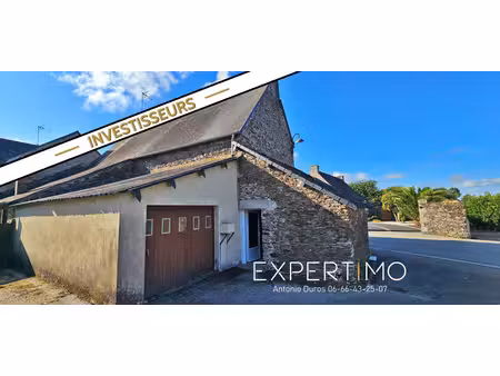 maison 65 m² – 2 chambres – garage – trévé