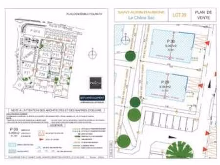 vente terrain à saint-aubin-d'aubigné (35250) : à vendre / 131m² saint-aubin-d'aubigné