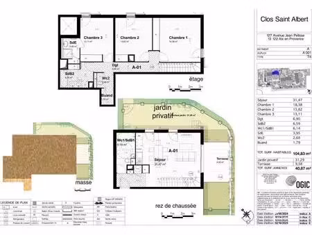 appartement à luynes (13080)