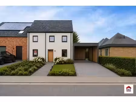 grand terrain pour maison semi-jumelée à tielt