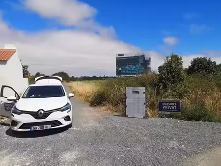 vente terrain 269 m² à givrand (85800)  68 000 €