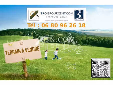 vente terrain 640 m² à blénod-lès-toul (54113)  53 600 €