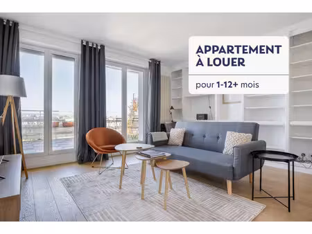 beau 2 piéces avec grande terrasse prés de porte de champerret