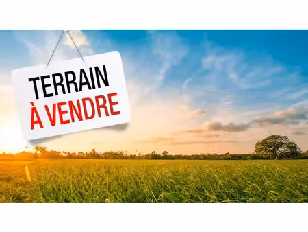 vente terrain 639 m² à derchigny (76370)  75 000 €