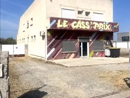 vente locaux professionnels 2 pièces 160 m² à cazouls-lès-béziers (34370)  300 000 €