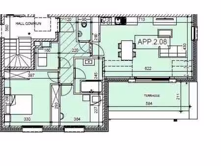 appartements à vendre à hélécine lot n° (50) 2.08