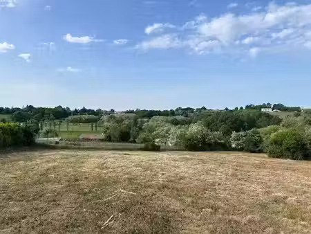 vente terrain 1350 m² à baurech (33880)  135 000 €