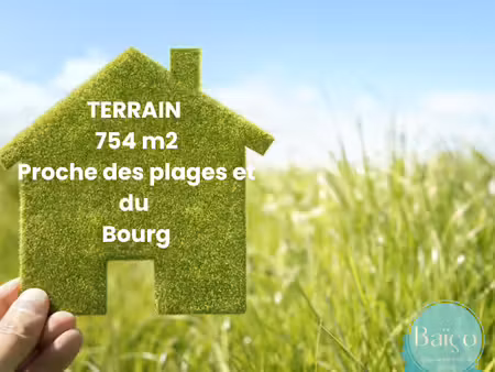 vente terrain 754 m² à groix (56590)  243 800 €