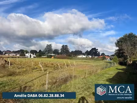 vente terrain 946 m² à seignosse (40510)  545 000 €