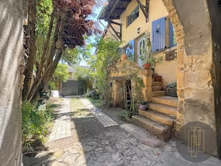 exclusivite- chessy- maison en pierres 100 m²-