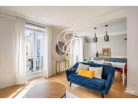 location appartement 2 pièces 48.26 m² à paris 17ème (75017)  1 820 €