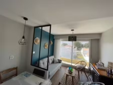 location appartement 3 pièces meublé à saint-jean-de-monts centre ville-plage (85160) : à 