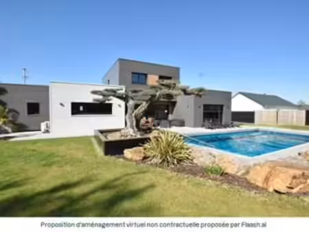 vente maison piscine à saint-brice-en-cogles (35460) : à vendre piscine / 197m² saint-bric