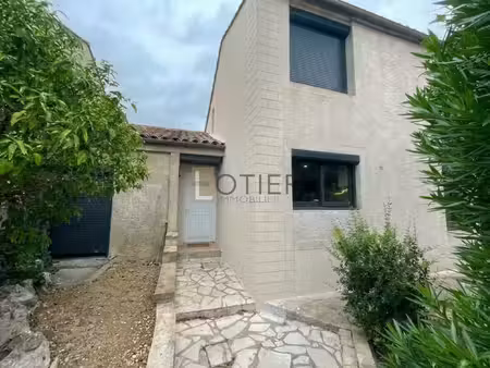 trèbes maison 3 faces  3 chambres  suite parentale  jardin