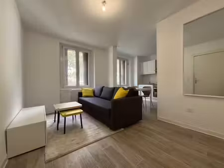 location meublée appartement 2 pièces 50 m² à mulhouse (68100)  620 €