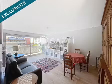 3 pièces 2 chambres avec loggia traversant