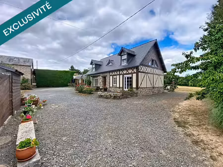 ancien corps de ferme  5 chs  terrain 9 950 m²  valdallière
