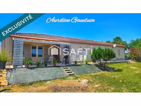 plain-pied de 145 m² avec piscine et espace indépendant