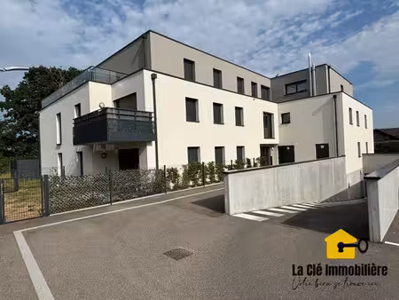 bartenheim superbe appartement 4 pièces de 84 m2 avec balc