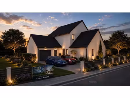 vente maison neuve 6 pièces 127 m² à la membrolle-sur-choisille (37390)  479 000 €