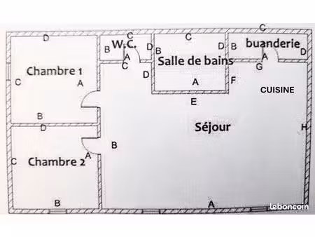 appartement t3 val couesnon