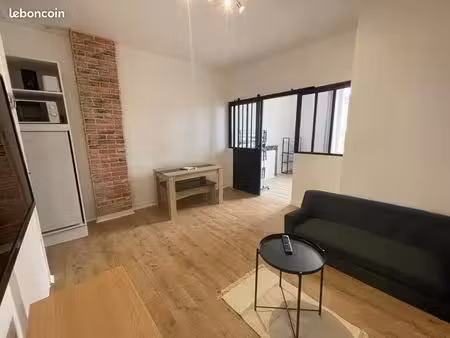 appartement t2 meublé de 32m² – centre-ville de chauvigny