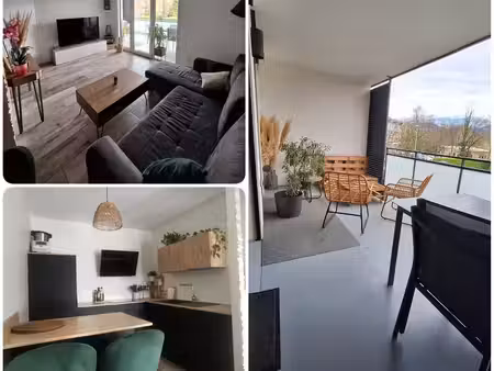 location t2 meublé avec garage