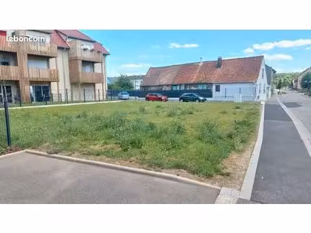 terrain constructible au centre de monswiller