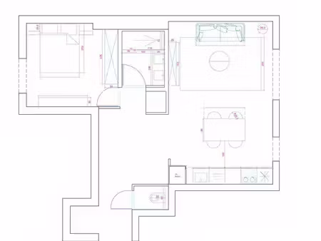 location meublée appartement 2 pièces 49 m² à paris 19ème (75019)  1 500 €