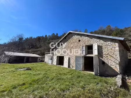 exclusivite - grange à rénover à eygluy escoulin avec terrain attenant