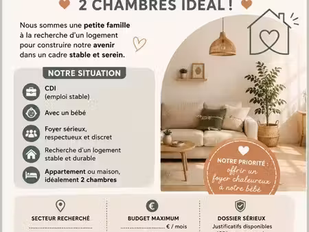recherche appartement ou maison