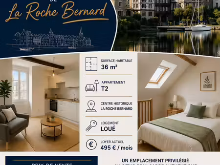 appartement à vendre la roche-bernard