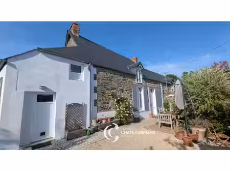 maison rénovée en pierres 5 pièces - 124 m² - pleine fougeres (35610)
