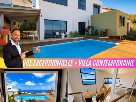 maison contemporaine à trois-bassins