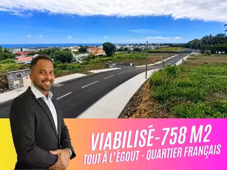 terrain à bâtir 748 m² (609 m² constructibles) – vue mer ?