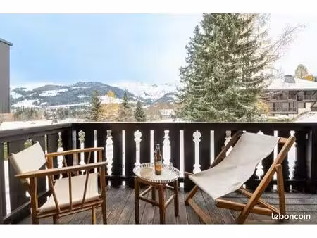 vente appartement megeve - pieds des pistes