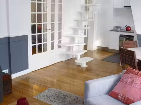 issy-les-moulineaux – duplex meublé 4 pièces – 3 chambres – 83 m² / 110 m² au sol – coloca