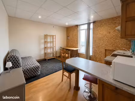 studio meublé 23m2 à deux pas d'henri martin et elisa