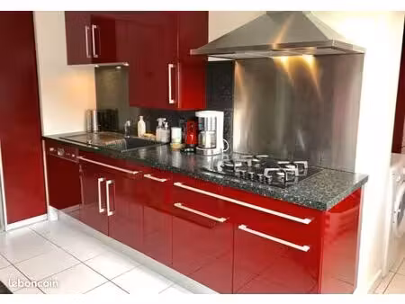 maison individuelle neuve de plein pied  climatisée  de 72 m2  2 chambres  avec garage et 