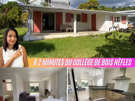 plain-pied & grand jardin — case créole 94 m² sur 754 m² de
