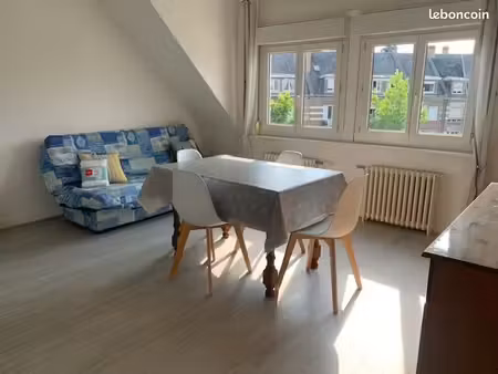 appartement t2 meublé 40m2 plein centre valenciennes charges comprises